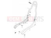 SUZUKI LS650P K2 (2002) Savage (E03,E28,E33) 40 - PILLION HANDLE