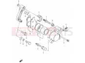 SUZUKI LS650P K2 (2002) Savage (E03,E28,E33) 44 - FRONT CALIPER