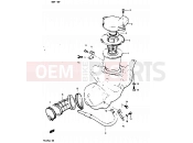 6 - AIR CLEANER - Suzuki RG125A / RG125B J (1988) Gamma