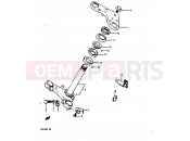 SUZUKI RG125C H (1987) Gamma 39 - STEERING STEM
