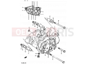 SUZUKI RG125UC G (1986) Gamma 2 - CRANKCASE