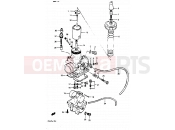 SUZUKI RG125UC H (1987) Gamma 5 - CARBURETOR