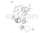 2 - AIR CLEANER - Suzuki RM65 K4 (2004) (E03)