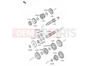 7 - TRANSMISSION - Suzuki RM65 K4 (2004) (E03)