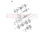 SUZUKI RM65 K4 (2004) (E19) 7 - TRANSMISSION
