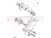 9 - WATER PUMP - Suzuki RM80H D (1983)