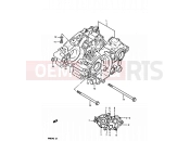 SUZUKI RM80H E (1984) 2 - CRANKCASE