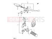 SUZUKI RM80H E (1984) 31 - RIGHT HANDLE SWITCH