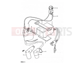 SUZUKI RM80X D (1983) 18 - CDI UNIT - IGNITION COIL