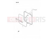 SUZUKI RM80 L (1990) (E24) 38 - FRONT NUMBER PLATE