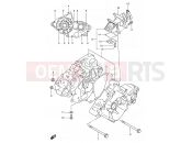 3 - CRANKCASE - Suzuki RM80 X (1999) (E24)
