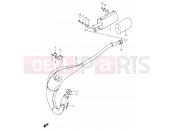 8 - MUFFLER - Suzuki RM80 X (1999) (E24)