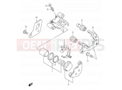 37 - REAR CALIPERS - Suzuki RM80 X (1999) (E24)