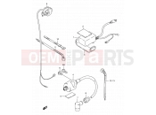 SUZUKI RM80 V (1997) (E03,E28,E33) 15 - CDI UNIT - IGNITION COIL