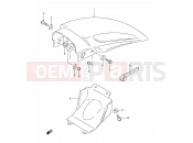 SUZUKI RM80 V (1997) (E03,E28,E33) 25 - REAR FENDER