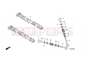 HONDA CBF10008 CBF1000 2008 E-3 CAMSHAFT / VALVE