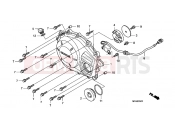HONDA CBF10008 CBF1000 2008 E-5 RIGHT CRANKSHAFT COVER