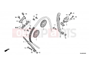 HONDA CBF1000FTC CBF1000FT 2012 E-4 TIMING CHAIN ​​/ TENSIONER