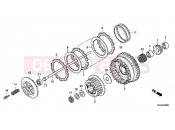 HONDA CBF1000FTC CBF1000FT 2012 E-6 CLUTCH