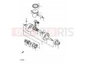 SUZUKI TS100ER X (1999) 4 - CRANKSHAFT