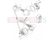 SUZUKI TS125ER T (1996) 31 - TURN SIGNAL LAMP (E17)