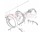SUZUKI TS125ER X (1999) 23 - HEADLAMP (E02)