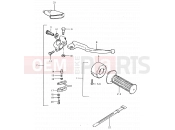 SUZUKI TS125ER X (1999) 68 - RIGHT HANDLE SWITCH