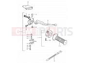 SUZUKI TS125ER X (1999) 69 - RIGHT HANDLE SWITCH (E24, E26)