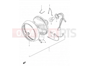 SUZUKI TS125ERC N (1992) 21 - HEADLAMP (E04)