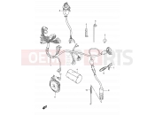 SUZUKI TS125ERC N (1992) 33A - WIRING HARNESS (MODEL R P09)