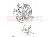 SUZUKI TS250ER T (1996) 57 - FRONT WHEEL