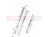 SUZUKI TS250ER X (1999) 53 - FRONT FORK