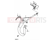 SUZUKI TS250X G (1986) 10 - MUFFLER