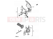 SUZUKI TS250X G (1986) 51 - LEFT HANDLE SWITCH (MODEL G E01,E02,E04,E21,E24)