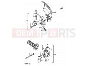 SUZUKI TS250X G (1986) 52 - LEFT HANDLE SWITCH (MODEL H/J E01,E02,E21,E24,E25)