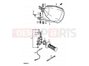 SUZUKI TS250X K (1989) 49B - RIGHT HANDLE SWITCH (MODEL K E21,E24)