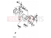 SUZUKI TS250X K (1989) 54 - FRONT CALIPERS