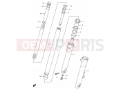 48 - FRONT DAMPER (MODEL L/M/N) - Suzuki VX800 / VX800U M (1991)