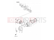 20 - SECONDARY DRIVE GEAR - Suzuki VX800 L (1990)