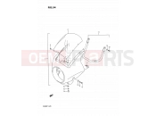 54 - COWLING (OPTIONAL) - Suzuki VX800 L (1990)