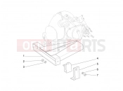 APE 50 2009-től ENGINE MOUNTS